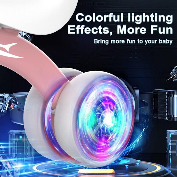 Colorful Lighting Baby Balance Bike Toys for 1 Year Old Girl Gifts, 10-36 Months - Picture 7 of 7